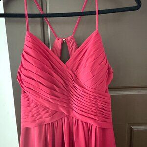 Burgundy Azazie Bridesmaid Dress